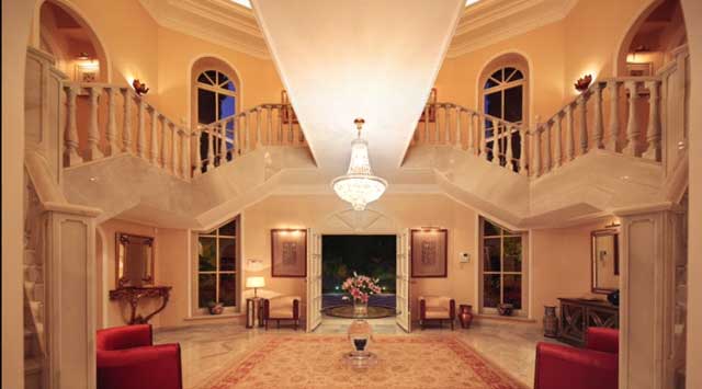 arredamento interno villa mare