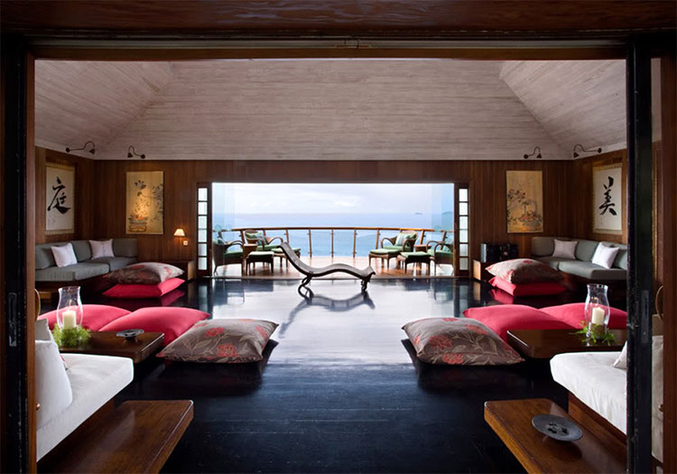 arredamento villa david bowie